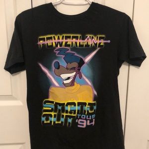 DISNEY POWERLINE A GOOFY MOVIE UNISEX TEE